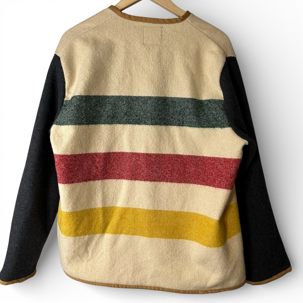 RARE Res Ipsa Wool Blanket Jacket Pendleton Style Southwestern Artisan Coat - Picture 4 of 16